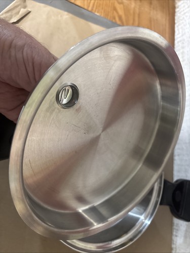 SALADMASTER Steamer Insert With Vented Lid And Removable Handles 8” - Picture 4 of 9