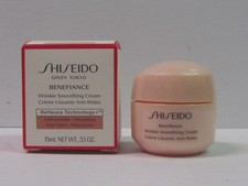 Shiseido Benefiance Wrinkle Smoothing Cream .53 oz Travel Size New In Box