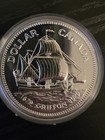 Canadian Silver Commemorative Coin & Isle Of Capri Silver Casino Token — photo 10