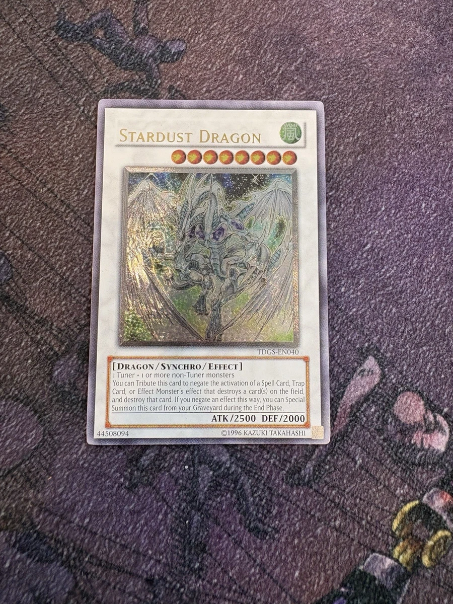 Stardust Dragon Yu-Gi-Oh! TCG Ultimate Rare Individual Collectible