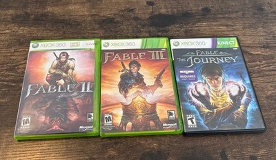 Fable 2 Fable 3  Fable Journey Xbox 360 Bundle READ
