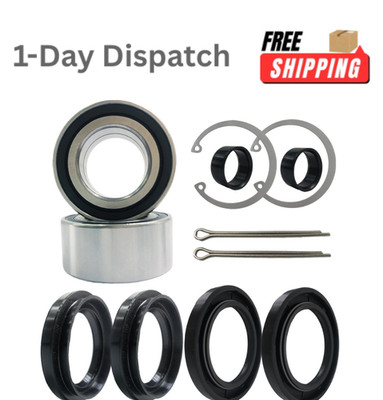 BIGLKNM Front Wheel Bearing Seal Kit Fit Foreman 400 450 500 Rubicon 500 Rincon