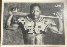 SCORE 1990 Score Bo Jackson #697 Kansas City Royals MLB Baseball Card Base Set