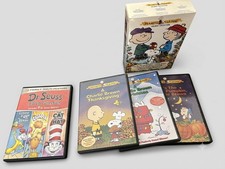 Peanuts: Classic Holiday Collection Gift Set DVD3-Disc Set Plus Dr. Seuss Lot