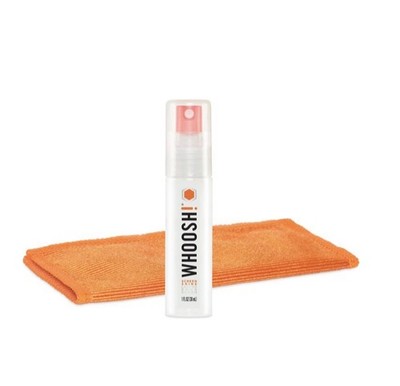 Whoosh! Screen Shine Screen Cleaner + Cloth Resists Fingerprints 1 FL Oz NEW