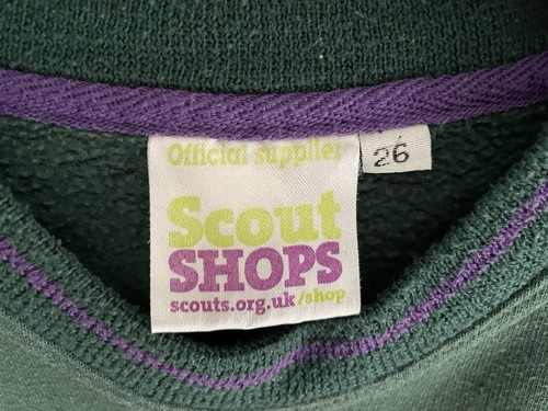 Cub Scout Sweatshirt (offizielle Ware) - Größe 26 (Alter 7/8) - Bild 2 von 2