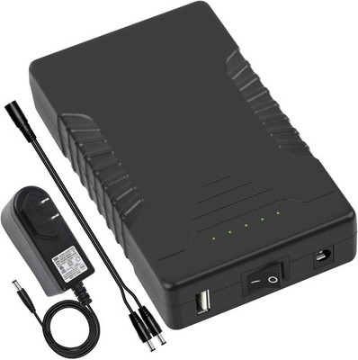 Talentcell Rechargeable 12V 6000mAh Battery Pack with 12.6V Charger Black