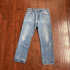 Vtg 90s Levis 501xx Denim Jeans Size 33x30 Made In USA Medium Wash