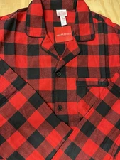 Plaid flannel Pajama Set. Men’s Sz L. New. 100% Cotton. Long Sleeve. Christmas 