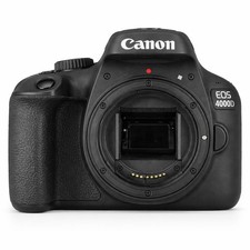 Canon EOS 4000D Rebel DSLR Camera Body 18MP APS-C EF Mount Digital With Carger