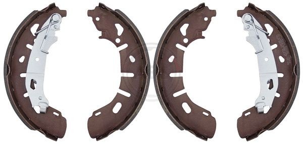 A.B.S. 9298 Bremsbacken Satz Handbremsbacken Hinten Passend FüR Fiat-image