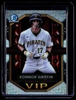 Konnor Griffin (6) Card Rookie Lot With (1) Refractor & 1st Bowman RC Pirates