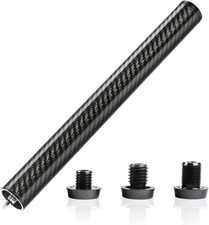 KONLLEN Pool Cue Extension 2'' 3'' 4'' 6'' 8'' 12'' Carbon Fiber Billiard Cue Ex