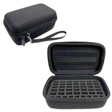 44 Slots USB Flash Drive Case Thumb Drive Memory SD Card Holder Organizer Black