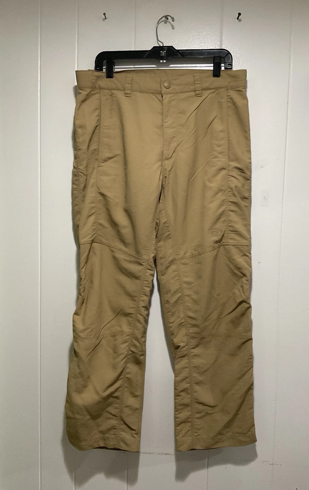 The North Face Men's Beige Freedom Pants Size 34x30 Hiking Lightweight Outdoor