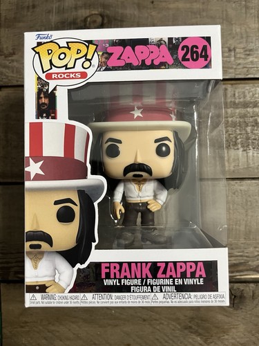 Funko Pop! Rocks Frank Zappa No 264 - Neuf En Boîte Scellée