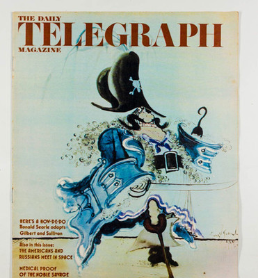 RONALD SEARLE Gilbert & Sullivan US RUSSIA IN SPACE Daily Telegraph NOBLE SAVAGE