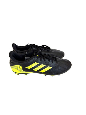 Adidas Copa Sense.4 FxG Black & Yellow Soccer Cleats Men Size 12 FW6535