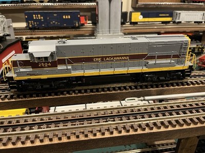 MTH Premier 20-2963-1 Erie Lackawanna EL U25B PS2 Proto Sound 2 Exc. Condition