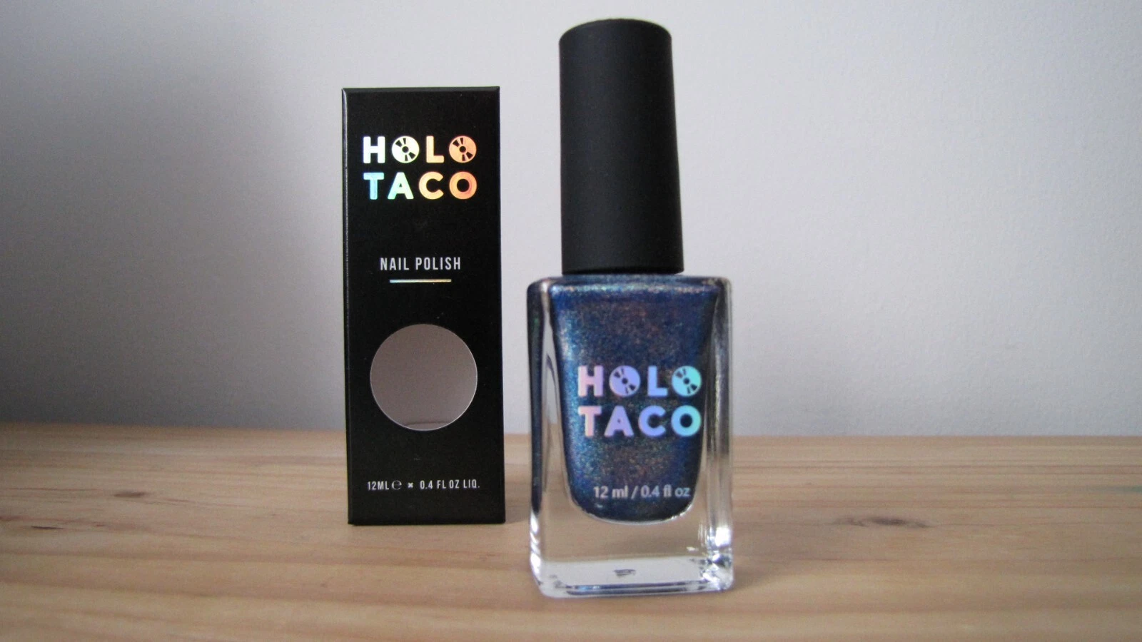 Holo Taco Blue Freezie rainbow linear holographic nail polish - New In Box
Opens in a new window or