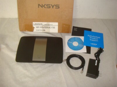 LINKSYS EA6700-RM AC1750 DUAL BAND SMART WIFI ROUTER REFURB