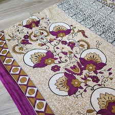 Indian Dupatta Scarf Shawl Sarong Saree beach swimsuit coverup Sheer 89" X 42.5"