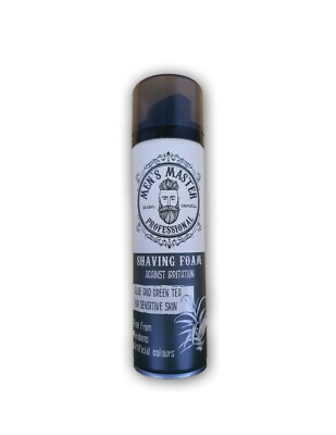 Men's Master/Shaving Foam ''Against Irritation'' Aloe&Green Tea 200ml/Rasierschaum