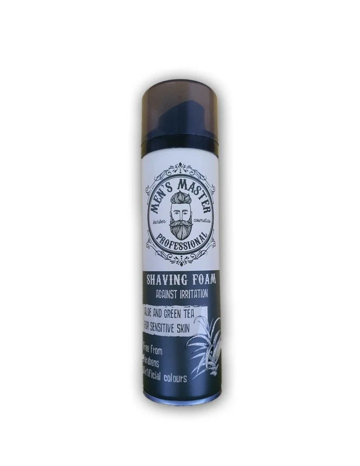 Men's Master/Shaving Foam "Against Irritation" Aloe&Green Tea 200ml/Rasierschaum