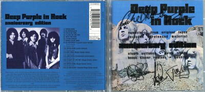 CD von Deep Purple mit ihrem Album '' Deep Purple in Rock '' erschienen 1995 HEC