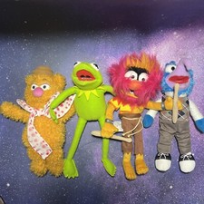 Disney 2012 Collector Series The Muppets Plush Fozzie Kermit, Rare Animal, Gonzo