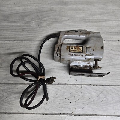 OLD VINTAGE SKIL POWER TOOLS JIGSAW 2 SPEED MODEL 955 1/4 HP MADE IN THE U.S.A