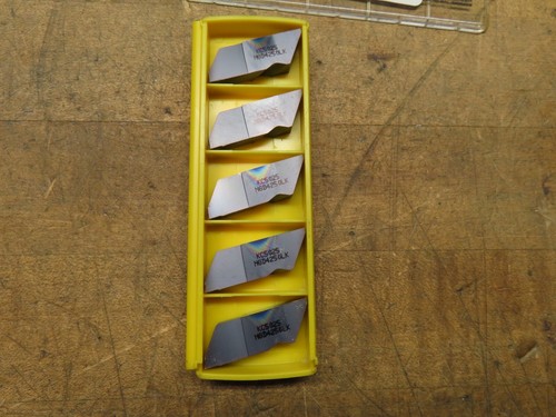 5 NEW Kennametal NGD4250LK KC5010 Top Notch Deep grooving inserts - Picture 3 of 8