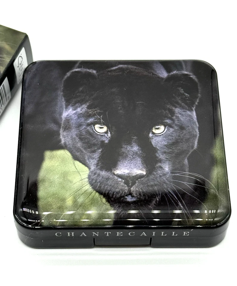 Chantecaille Limited Edition Black Jaguar Eye Shadow Quartet Palette New In Box - Image 2 of 4