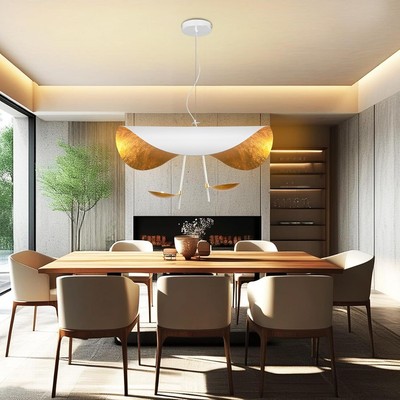 Round Chandeliers Lights,Moderne Einfache LED-Pendelleuchte,Geeignet Für Café