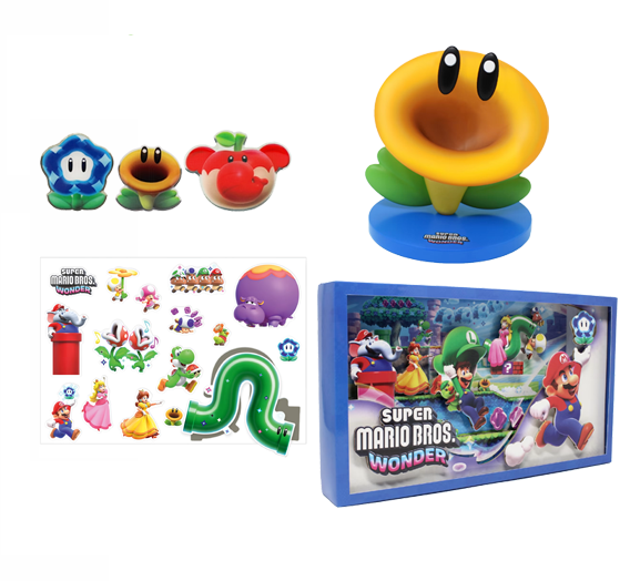 Super Mario Bros. Wonder MEGA BUNDLE NEW Talking Flower