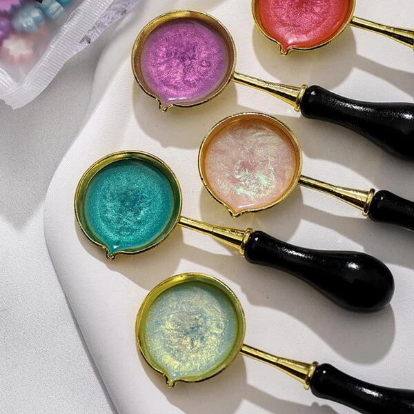 270 cuentas de sello de cera Sakura para sello de cera, cuentas de sello de cera de flor de cerezo Foto 2 de 4