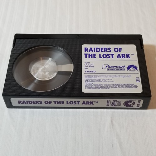 Raiders Of The Lost Ark Beta Betamax Video Tape Indiana Jones NOT VHS DVD BluRay - Picture 9 of 13