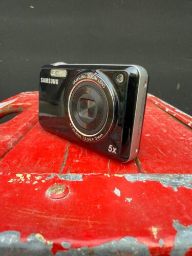 Samsung - PL120 14.2-Megapixel DSLR - Black Battery New Memory Tested Works READ