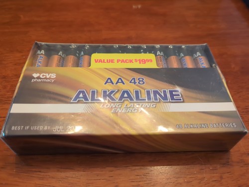 AA Batteries Alkaline Long Lasting Energy - 48ct -Exp. 07/2027 - NEW #505 - Picture 2 of 5