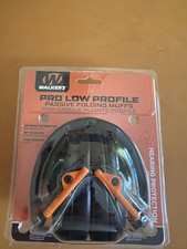 Walker's Pro Low Profile Passive Folding Muff - Black GWP-FPM1