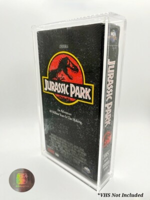 Movie VHS Video Cassette Tape Acrylic Display Case 4mm UV Resistant 