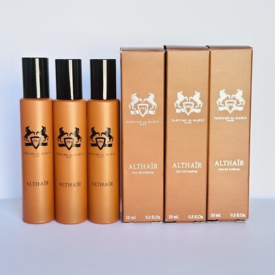 30ml total - Parfums De Marly Althair Eau De Parfum Travel Spray Sample 10ml x 3