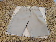 Wonder Nation Boys Child Flat Front w/Adjustable Waist Shorts Size 7 Khaki Tan