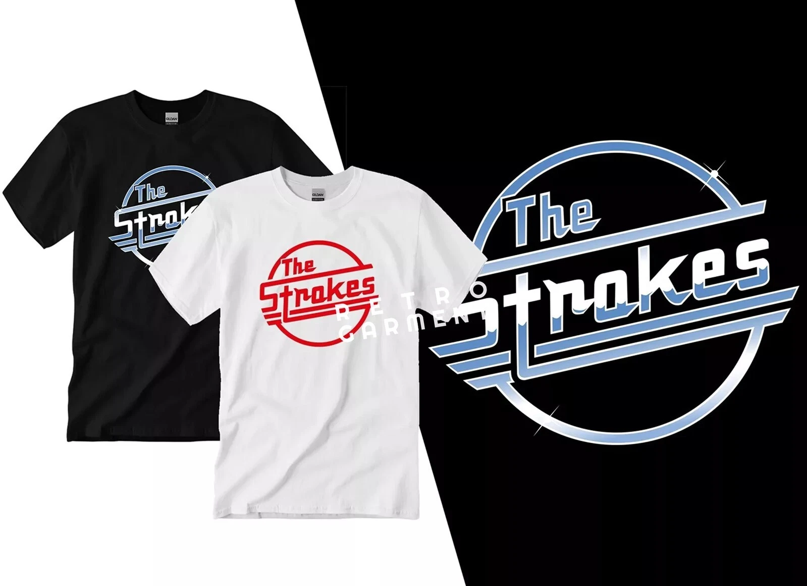 The Strokes Rock Band T-Shirt Unisex Adult