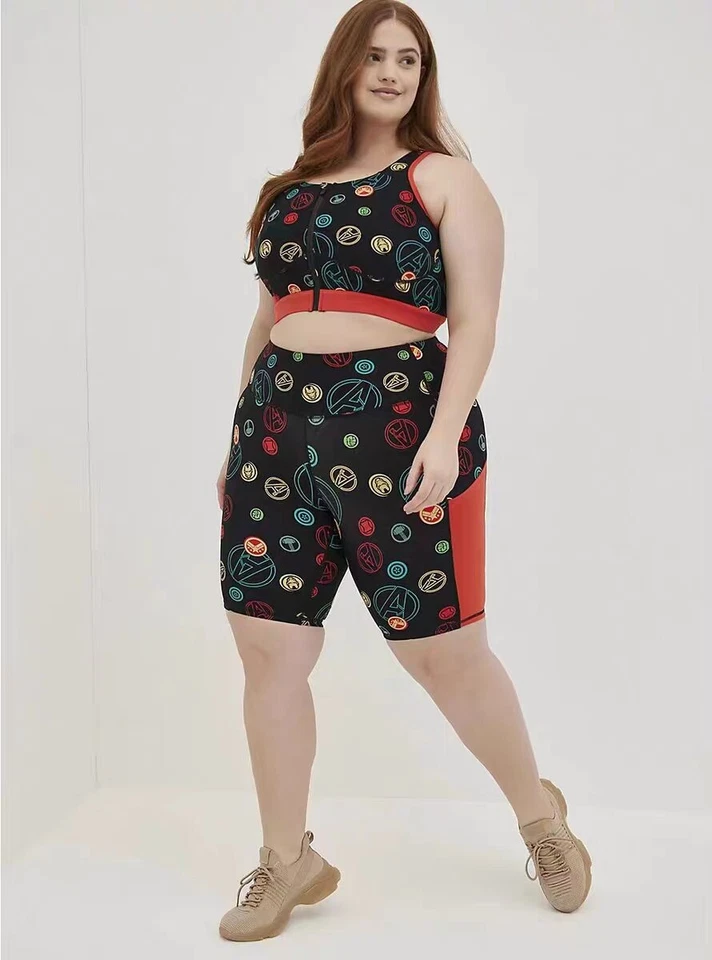 Nuevo Sujetador Deportivo Activo Torrid Marvel Cremallera Frontal 6/6X $64.5 Foto 4 de 4