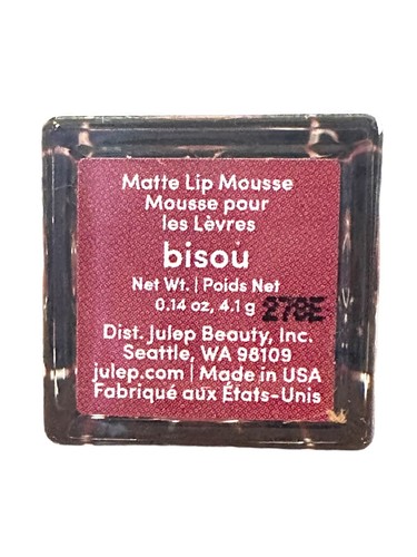 Julep It’s Whipped Matte Lip Mousse - Bisou Pale Nude Pink 0.14oz. (New in Box) - 第 5/5 張圖片