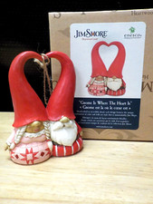 JIM SHORE GNOME IS WHERE THE HEART IS FIGURINE 6012436 NEW IN BOX