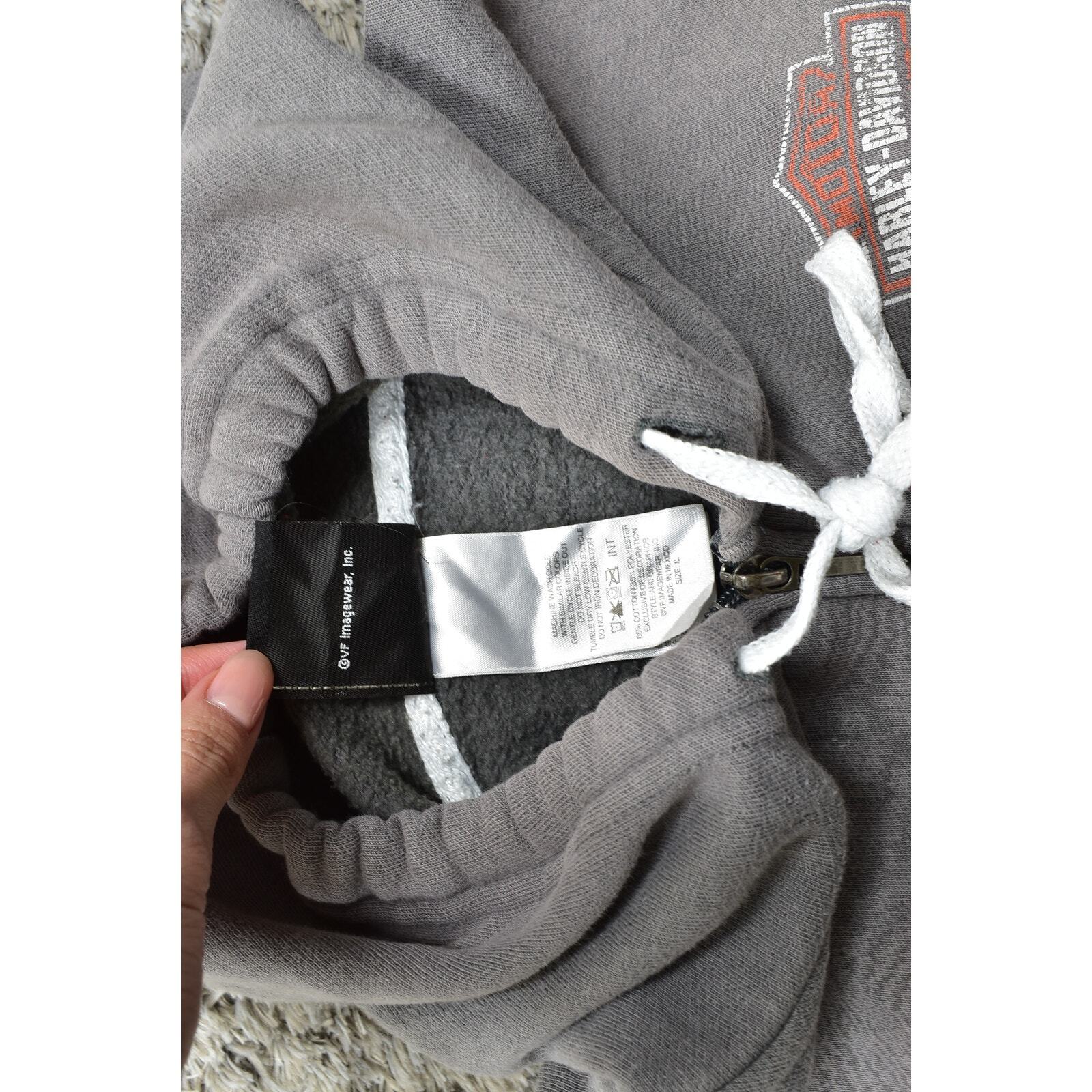 Harley Davidson Columbia MO Gray Basic Jacket XL … - image 4