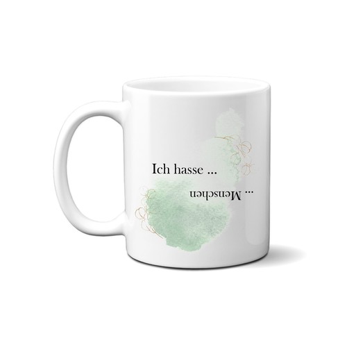 oh-cuptastic-cup-saying cup-I hate people-gift idea-LT-43 - Picture 2 of 2
