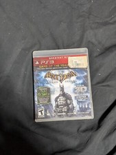 Batman Arkham Asylum PS3 Sony Playstation 3 Greatest Hits Complete Tested Manual